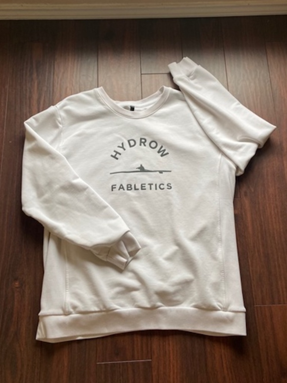HYDROW FABLETICS Pullover Athleisure Cream XL